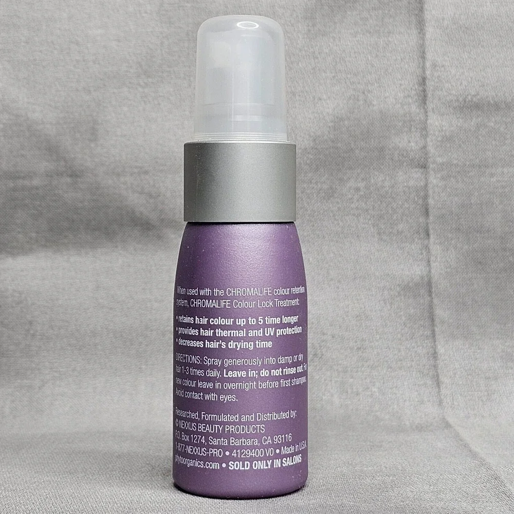 NEXXUS Phyto Organics ChromaLife Colour Lock Treatment‎ 1oz Sample Sz NEW